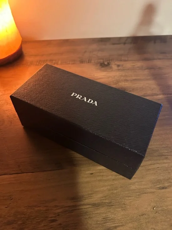 Prada Black Eyewear Case and Box - Picture 6 of 8